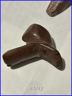 Rare Ohio Flintclay Artifacts Greene Co. Owl Effigy Pipe Ex. Monroe Hershberger