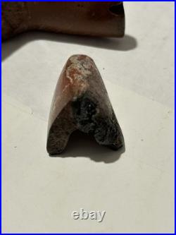 Rare Ohio Flintclay Artifacts Greene Co. Owl Effigy Pipe Ex. Monroe Hershberger