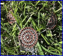 Rare Old Pawn Genuine Zuni Petite Point Native Americsn Southwest Coral Necklace