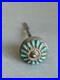 Rare-Old-Pawn-Zuni-Sterling-Silver-Petit-Point-Turquoise-Hair-Pin-Stick-4-25-01-ls