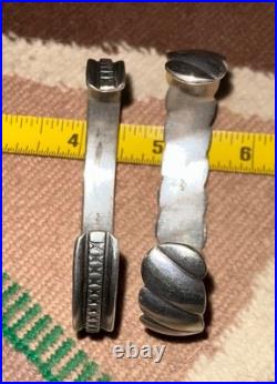 Rare Opportunity! Two (2) Navajo Guild Cuffs, Sterling, Unique, Awesome! 7