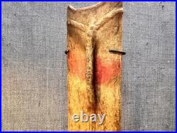 Rare! Primitive Rawhide Sheath Very Old Native American Historic-Museum Worthy