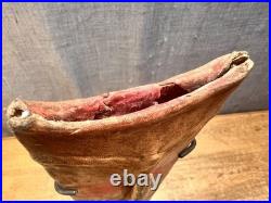 Rare! Primitive Rawhide Sheath Very Old Native American Historic-Museum Worthy