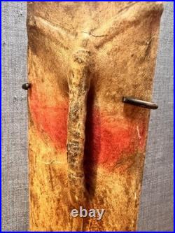 Rare! Primitive Rawhide Sheath Very Old Native American Historic-Museum Worthy