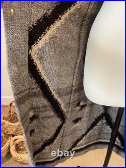 Rare Ralph Lauren Hand-Knit Native American Blanket Cardigan Coat Duster SMALL