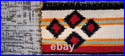 Rare Simple Native American/Navajo Woven Horse Blanket Early Vintage