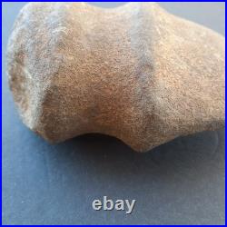 Rare Stone Axe Native American Indian Southern Barbed Full Groove Raised Ridge