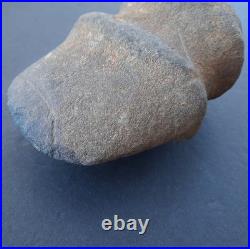 Rare Stone Axe Native American Indian Southern Barbed Full Groove Raised Ridge