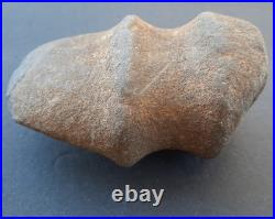 Rare Stone Axe Native American Indian Southern Barbed Full Groove Raised Ridge