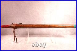 Rare Unique Exotic Blackheart Wood Native American Flute- Bass Bb 25, 1 Bore