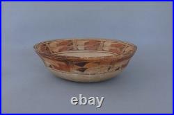 Rare Very Early Hopi Pueblo Chili Bowl Pot Polychrome 8 1/4 x 2 1/2