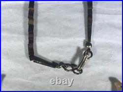 Rare Vintage Antique South Western Native American Hand Carved Fetish Necklace