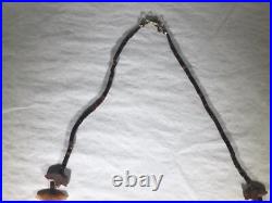 Rare Vintage Antique South Western Native American Hand Carved Fetish Necklace