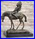 Rare-Vintage-Armor-Bronze-Native-American-Indian-Warrior-Riding-Horse-Figurine-01-wfii