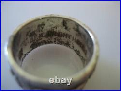 Rare Vintage Ben Knighthorse Sterling Silver Horse Ring Size 6