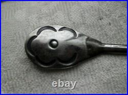 Rare Vintage Hair Pin Real Old One With Stick Pin Sterling Silver