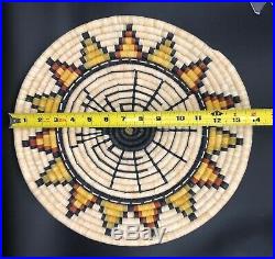 Rare Vintage Hopi Coil Basket Native American