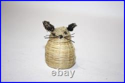 Rare Vintage Native American Tohono O'odham Horse Hair Miniature Mouse