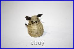 Rare Vintage Native American Tohono O'odham Horse Hair Miniature Mouse