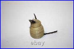 Rare Vintage Native American Tohono O'odham Horse Hair Miniature Mouse