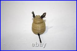 Rare Vintage Native American Tohono O'odham Horse Hair Miniature Mouse