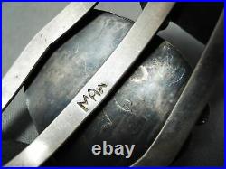 Rare Vintage Navajo Old Morenci Turquoise Sterling Silver Bracelet