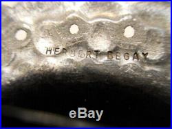 Rare Vintage Navajo Sterling Silver Herbert Begay Concho Belt 1.8 Oz Ea Sz 29-33