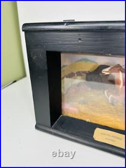 Rare Vintage WPA Diorama Native American Hunting Buffalo Great Depression