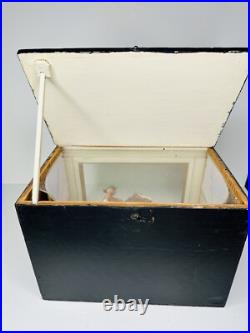 Rare Vintage WPA Diorama Native American Hunting Buffalo Great Depression