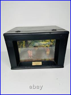 Rare Vintage WPA Diorama Native American Planting Corn Great Depression