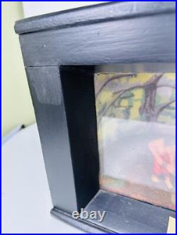 Rare Vintage WPA Diorama Native American Planting Corn Great Depression