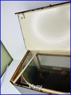 Rare Vintage WPA Diorama Native American Planting Corn Great Depression