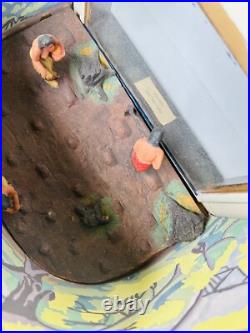 Rare Vintage WPA Diorama Native American Planting Corn Great Depression