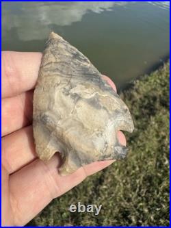 Rare Well Made Native American Decatur Arrowhead Point