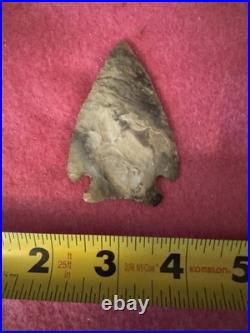 Rare Well Made Native American Decatur Arrowhead Point