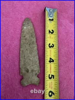 Rare Well Made Native American Graham Cave Point Arrowhead