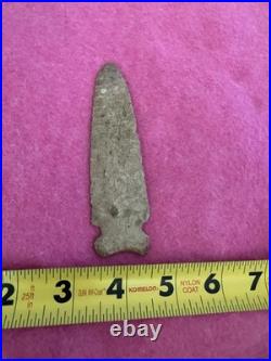 Rare Well Made Native American Graham Cave Point Arrowhead