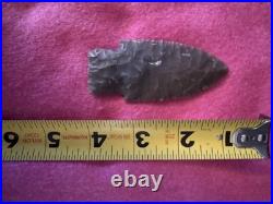 Rare Well Made Native American Paleo Scottsbluff Arrowhead Point