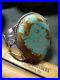Rare-Wow-Antique-Navajo-Sterling-Fred-Harvey-Snake-Cuff-Huge-Turquoise-8-01-lote