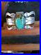 Rare-Wow-Antique-Navajo-Sterling-Fred-Harvey-Snake-Cuff-Turquoise-8-Nice-01-qiak