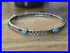 Rare-Zuni-Navajo-Signed-Bangle-Handmade-etched-925-Sterling-Turquoise-Bracelet-01-qaw