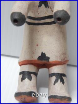 SEFERINA ORTIZ (d) COCHITI INDIAN POTTERY FIGURE POT RARE2FIND DEER DANCER