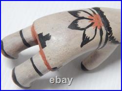 SEFERINA ORTIZ (d) COCHITI INDIAN POTTERY FIGURE POT RARE2FIND DEER DANCER