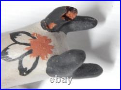 SEFERINA ORTIZ (d) COCHITI INDIAN POTTERY FIGURE POT RARE2FIND DEER DANCER