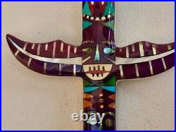 STELLAR Native American Totem Pole SET Earrings & Pendant RARE First Nations