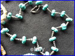 Six(6) Rare! Native American Old Pawn Necklaces, Great Grouping, Sd-052508879