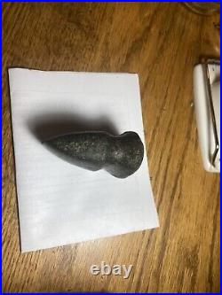 Small Stone Childs Tomahawk Ax Native American Indian Rare Find