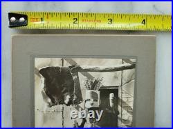 Southwest Native American Dancer c1910 E. L. Young Photo Jacksonville Ill. Rare