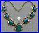 Squash-Blossom-Necklace-Sterling-SMOKY-BISBEE-Turquoise-275g-29-GIGANTIC-Rare-01-cr