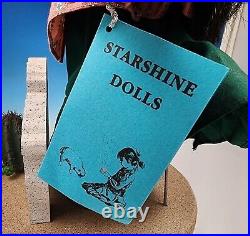 Starshine Morningstar Gotz Native American Navajo Indian Doll 18 Box Rare Stand
